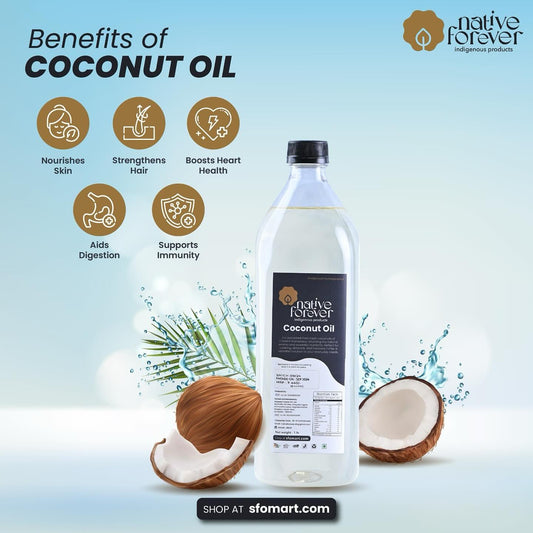 Cold Pressed Coconut Oil - NativeForever