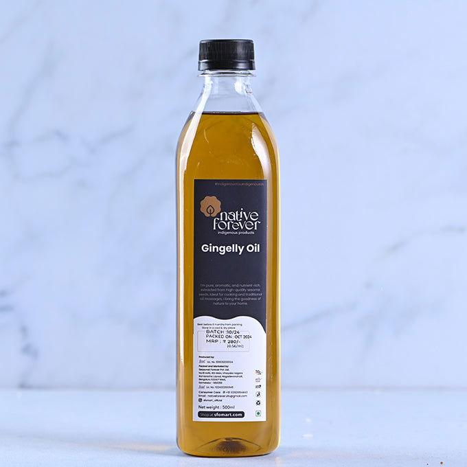 Cold Pressed Gingelly Oil - NativeForever
