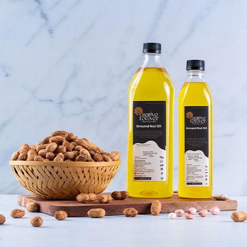 Cold Pressed Groundnut Oil - NativeForever