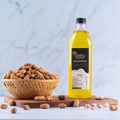 Cold Pressed Groundnut Oil - NativeForever