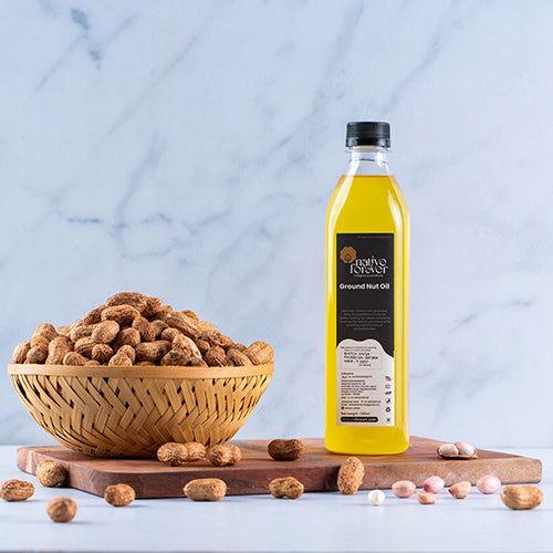 Cold Pressed Groundnut Oil - NativeForever