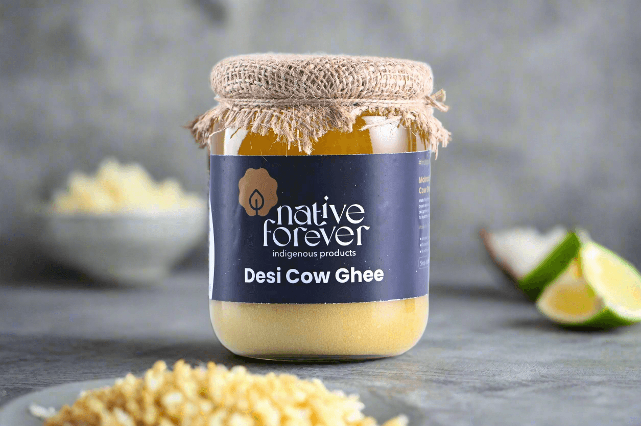 Malnad A2 Desi Cow Ghee - NativeForever