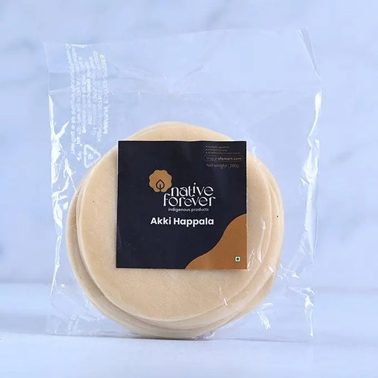 Akki Papad(Rice Papad) - NativeForever