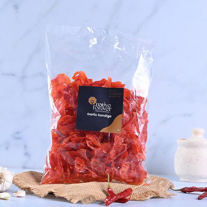 Garlic Sandige(Mini Papad) - NativeForever