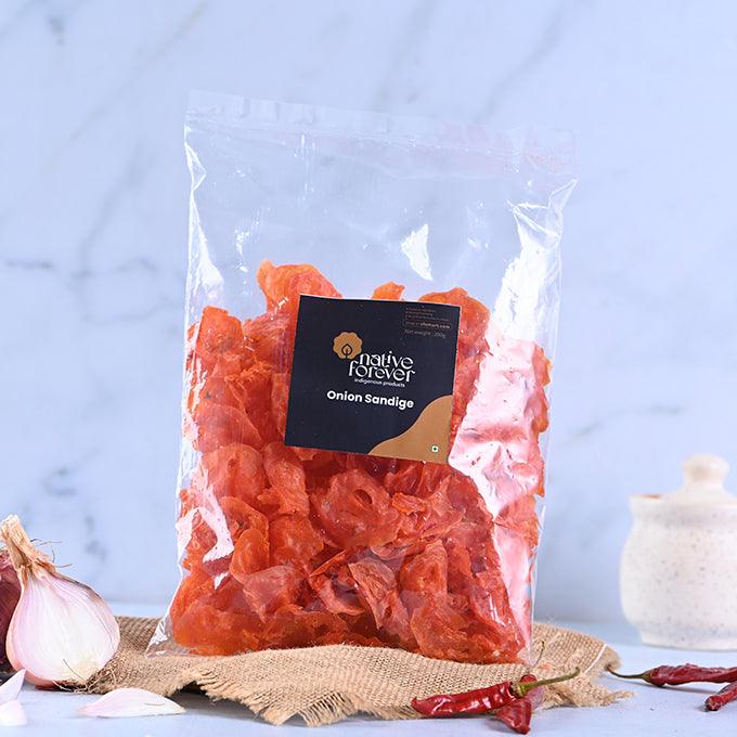 Onion Sandige(mini papad) - NativeForever
