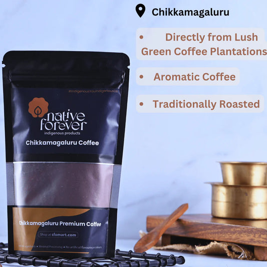 Chikkamagalur Premium Filter Coffee Powder + Indian Coffee Filter