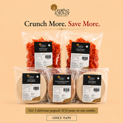 Papad and Fryums Combo @ ₹ 499/-