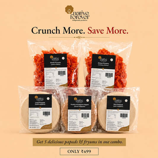 Papad and Fryums Combo @ ₹ 499/-