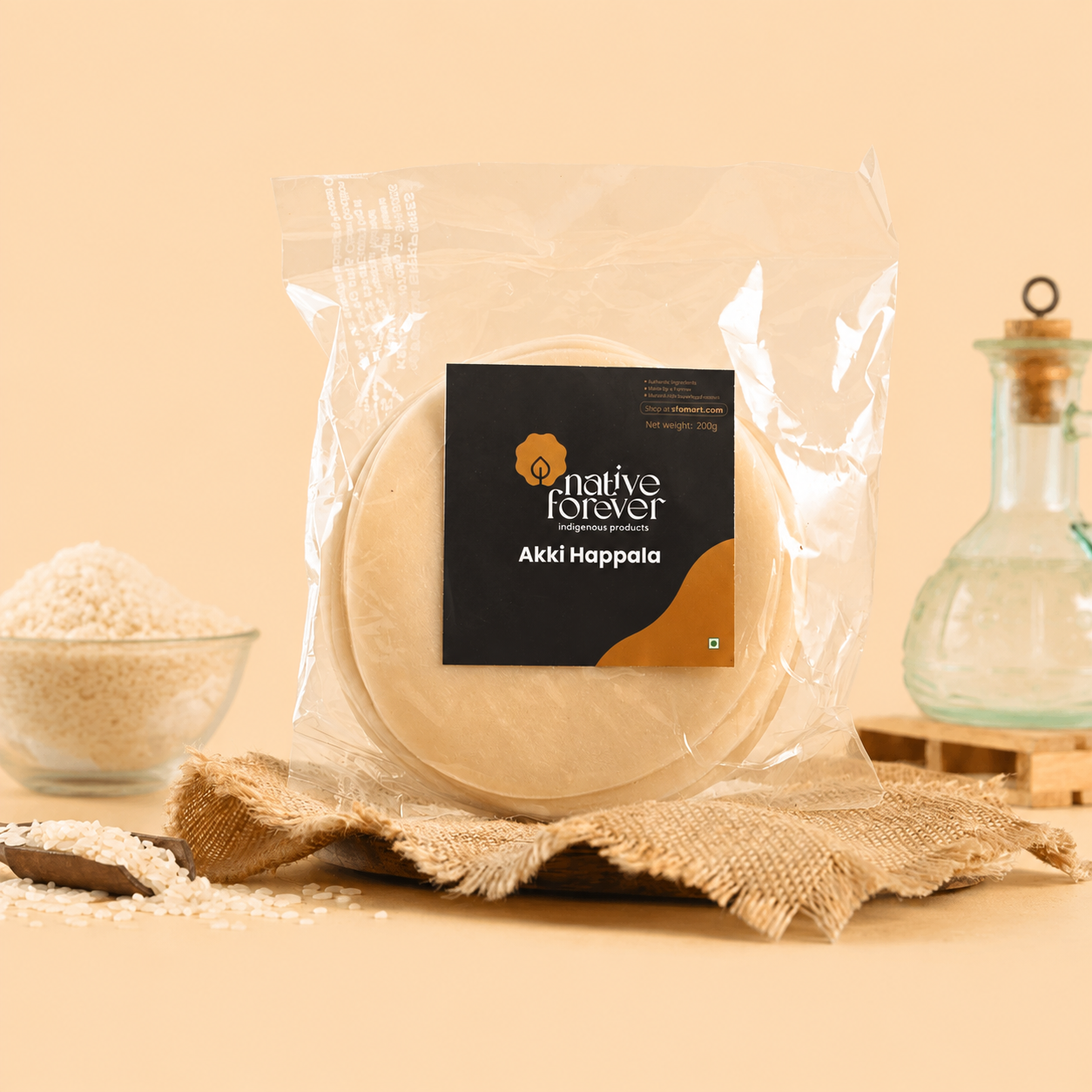 Rice Papad(Akki Happala)
